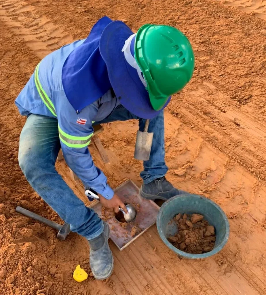 Field Density Testing (Sand Cone Method) in Plymouth